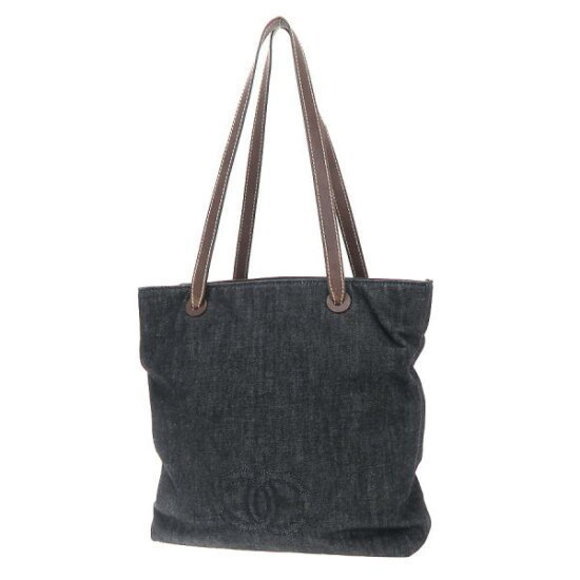 Chanel denim tote - Picture 1 of 9